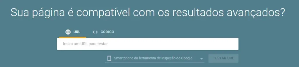 Verificação de Dados Estruturados (Schema Markup) - Criar Sites