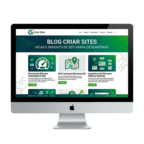 Blog Criar Sites - Dicas de SEO para Desempenho de Sites