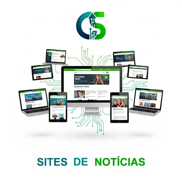 Serviço de Criação de Site de Notícias - Agência CRIAR SITES em Blumenau/SC